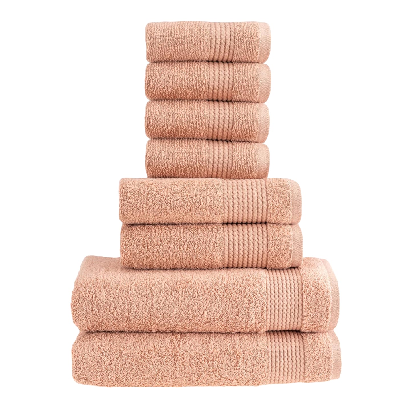 HALLEY Turkish Cotton Towels Super Soft Highly Absorbent 100% Cotton Towels for Bathroom and Kitchen (Bath/Hand/Washcloth)