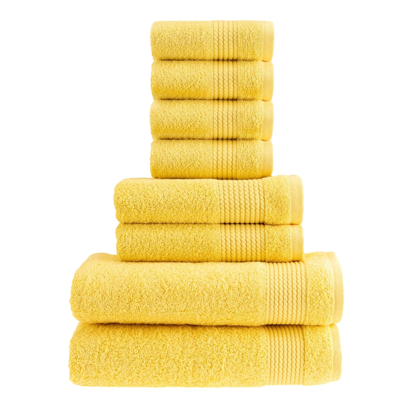 HALLEY Turkish Cotton Towels Super Soft Highly Absorbent 100% Cotton Towels for Bathroom and Kitchen (Bath/Hand/Washcloth)