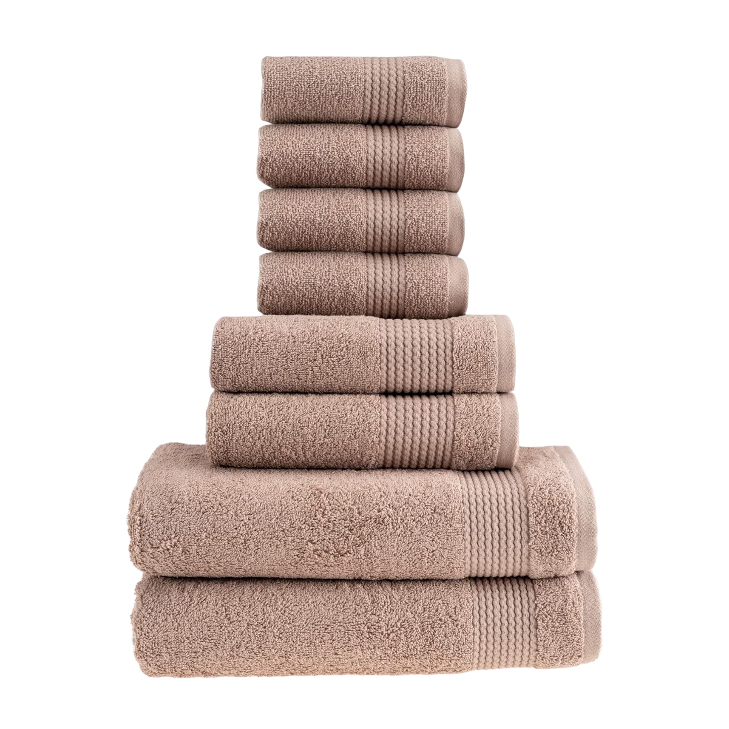 HALLEY Turkish Cotton Towels Super Soft Highly Absorbent 100% Cotton Towels for Bathroom and Kitchen (Bath/Hand/Washcloth)