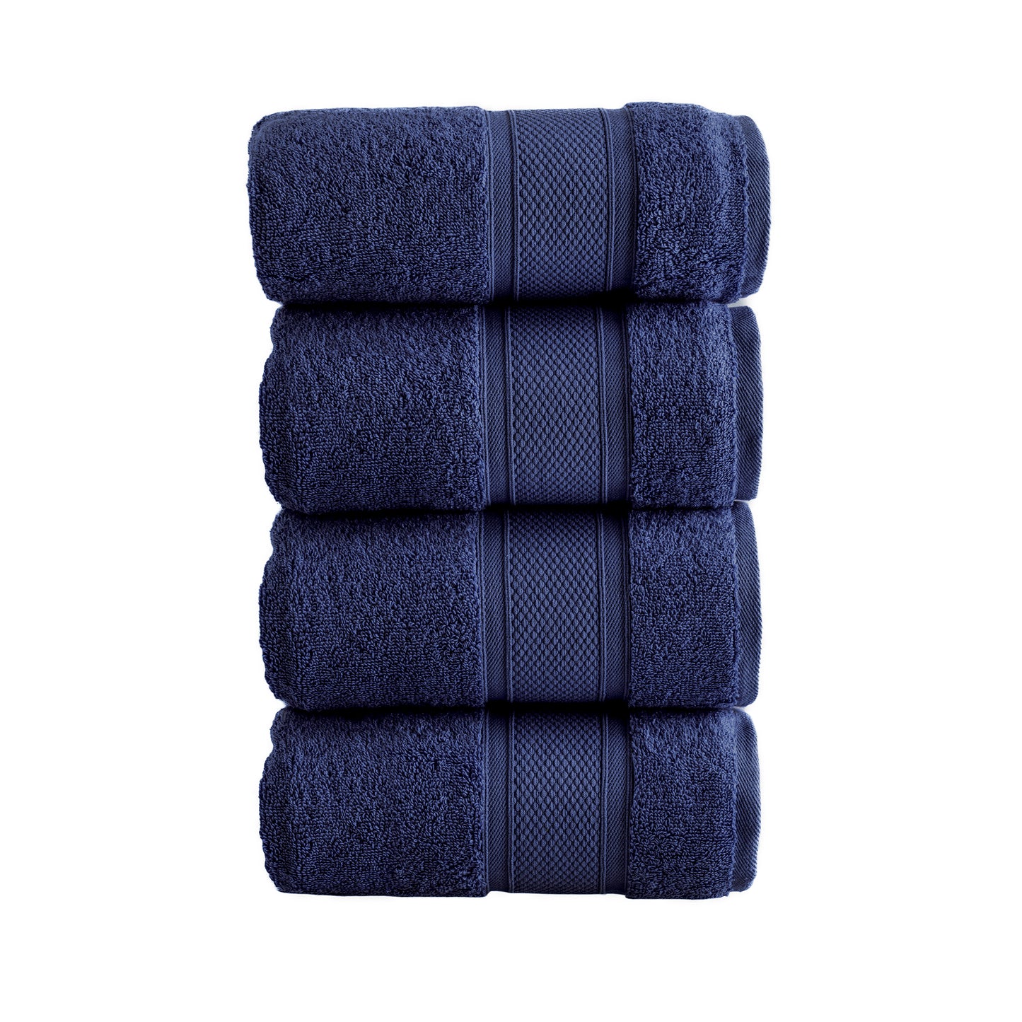 HALLEY 100% Turkish Cotton Towels - Hotel & Spa Quality - Super Soft, Quick Drying & Absorbent Decorative Towels for Face, Gym, Spa, Yoga, Dishcloth, Kitchen & Bath (Hand Towels)