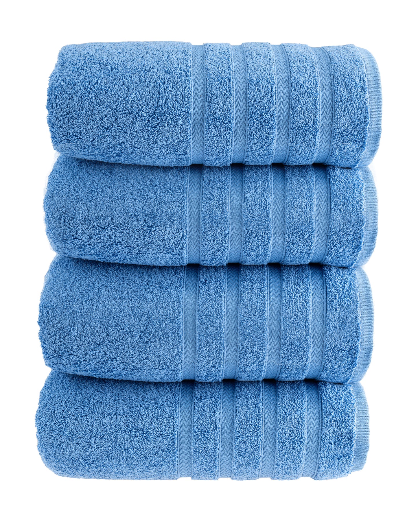 HALLEY Turkish Premium Bath Towels 650 GSM Highly Absorbent Super Soft 100% Cotton (Bath Towels)