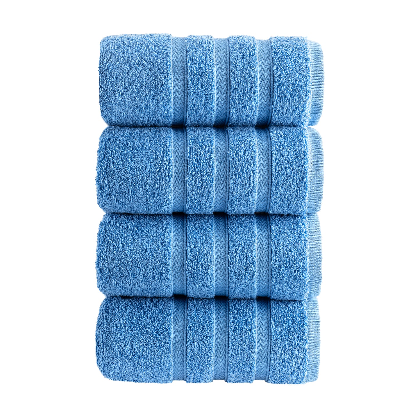 HALLEY Turkish Premium Bath Towels 650 GSM Highly Absorbent Super Soft 100% Cotton (Hand Towels)