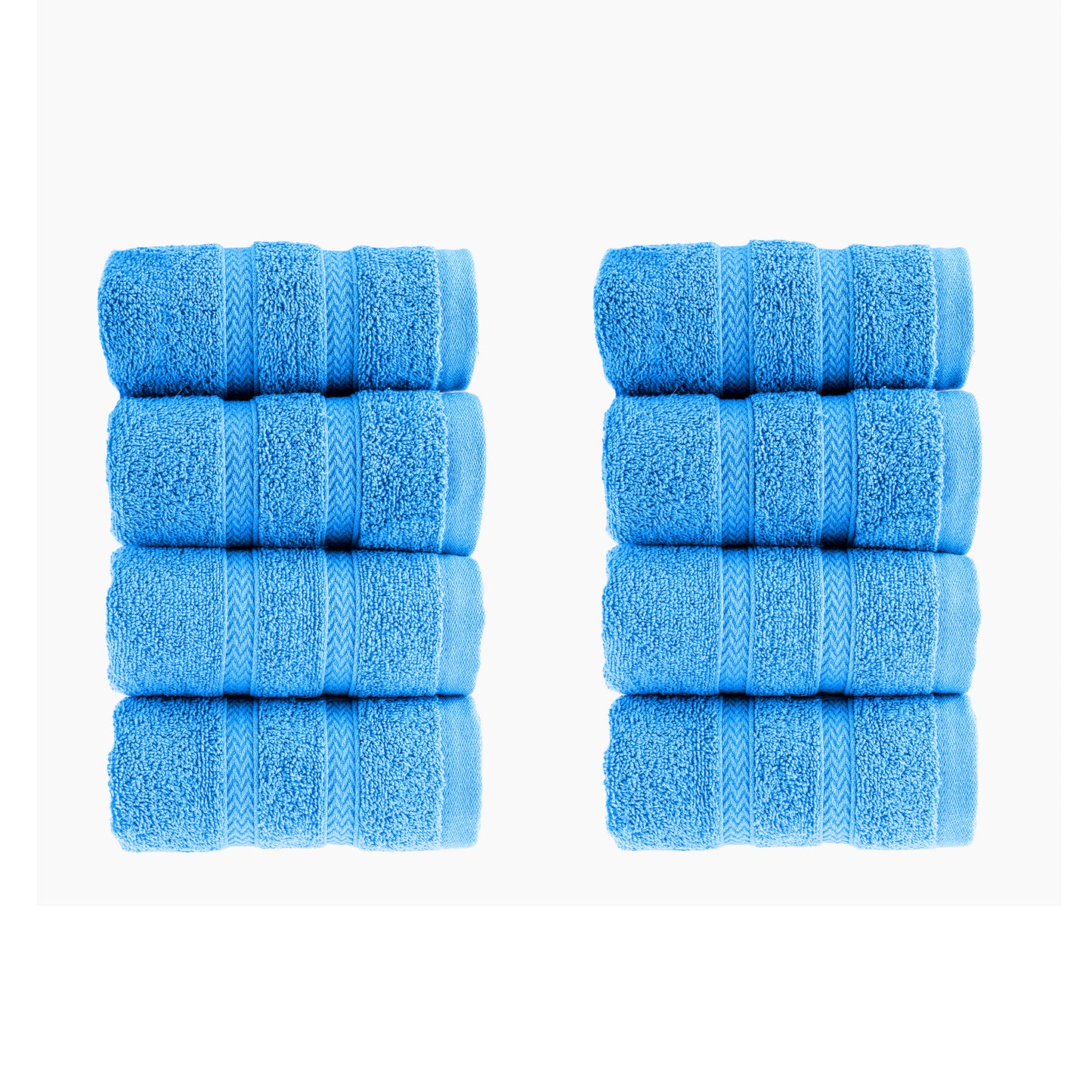 HALLEY Turkish Premium Bath Towels 650 GSM Highly Absorbent Super Soft 100% Cotton (Waschclothes)