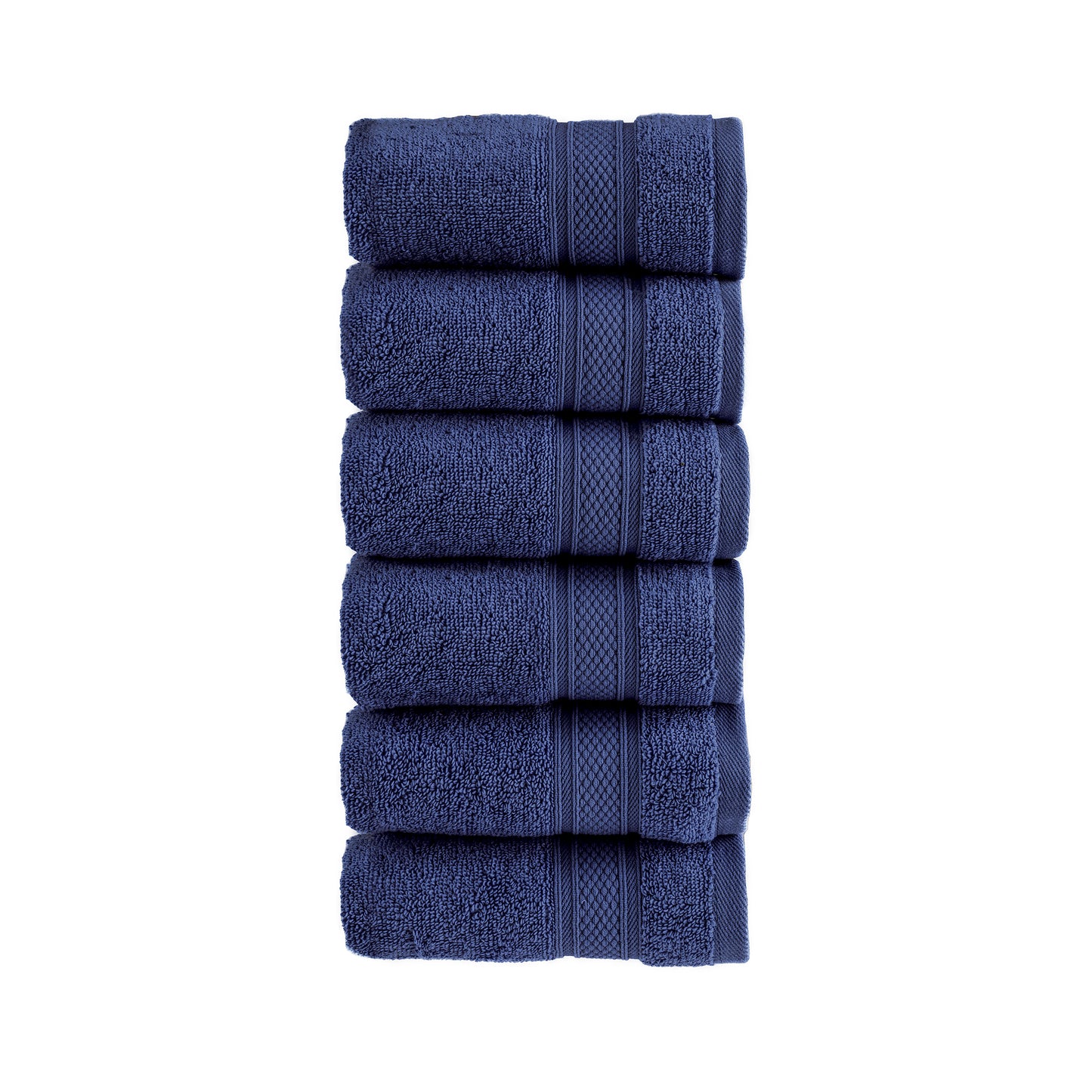 HALLEY 100% Turkish Cotton Towels - Hotel & Spa Quality - Super Soft, Quick Drying & Absorbent Decorative Towels for Face, Gym, Spa, Yoga, Dishcloth, Kitchen & Bath (Washcloths)