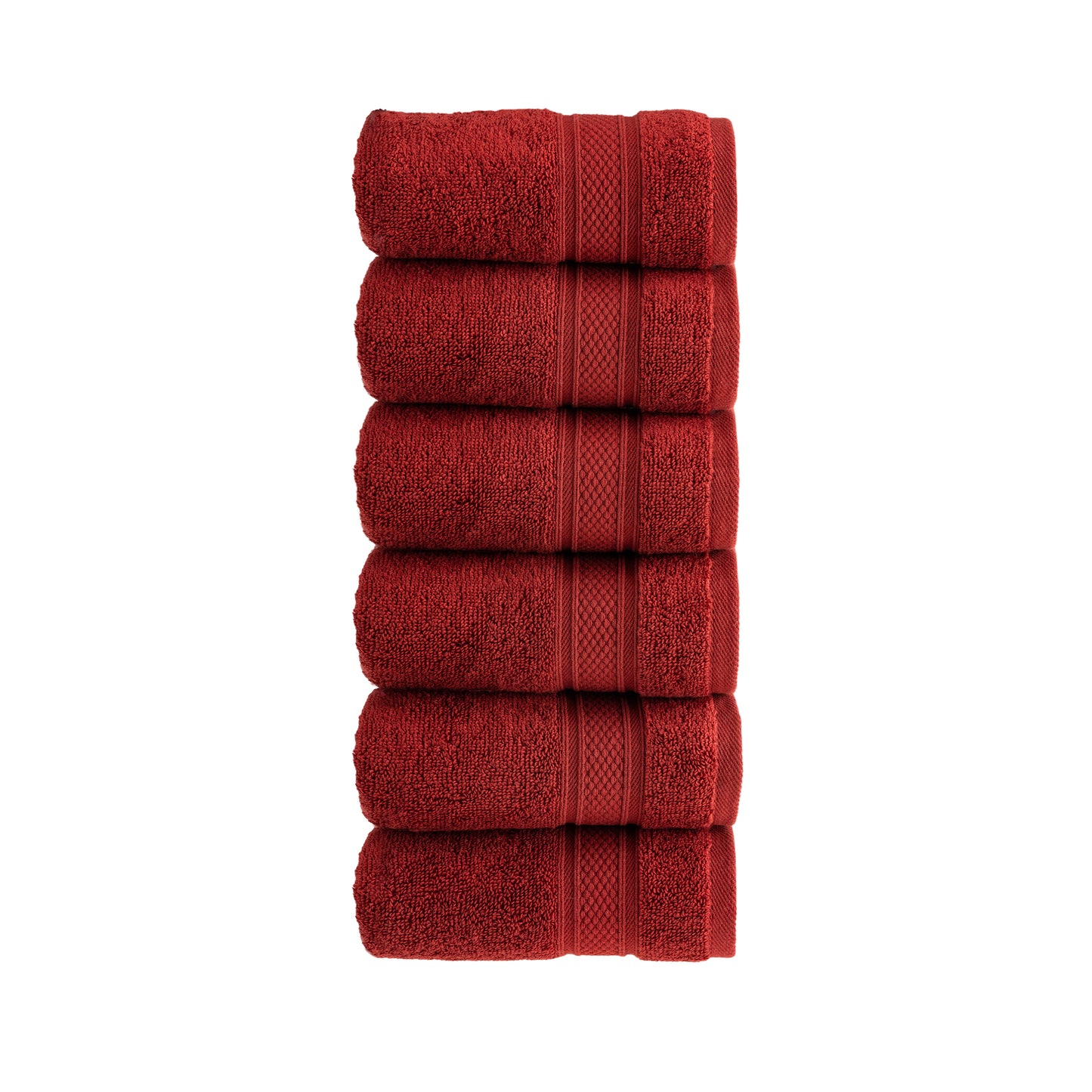 HALLEY 100% Turkish Cotton Towels - Hotel & Spa Quality - Super Soft, Quick Drying & Absorbent Decorative Towels for Face, Gym, Spa, Yoga, Dishcloth, Kitchen & Bath (Washcloths)