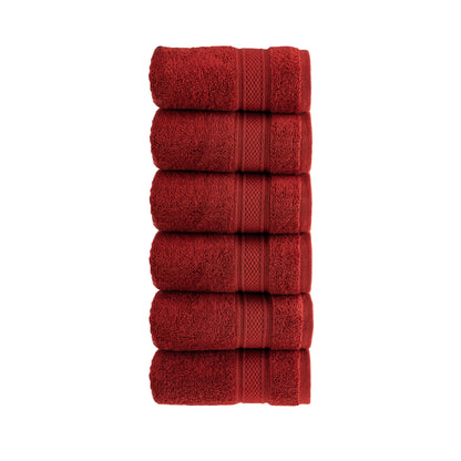 HALLEY 100% Turkish Cotton Towels - Hotel & Spa Quality - Super Soft, Quick Drying & Absorbent Decorative Towels for Face, Gym, Spa, Yoga, Dishcloth, Kitchen & Bath (Washcloths)